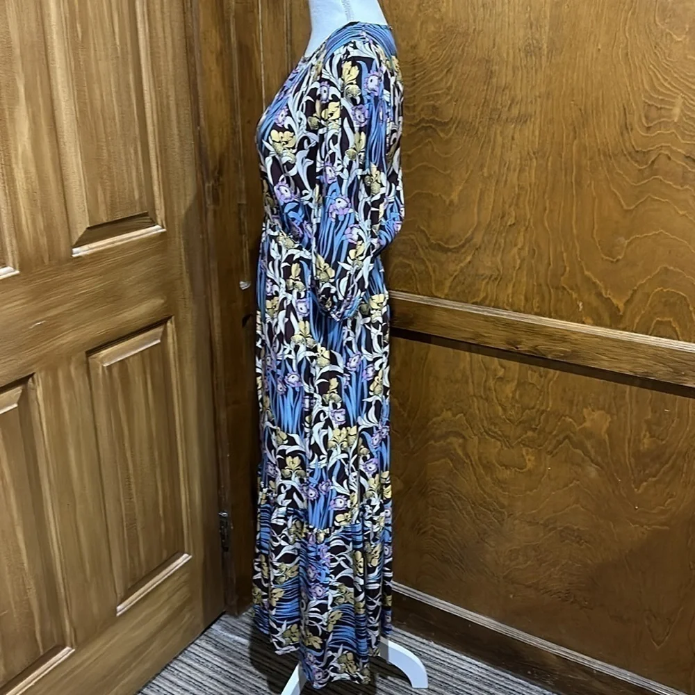 Dixie Retro Floral Print Dress Size Small - NWT